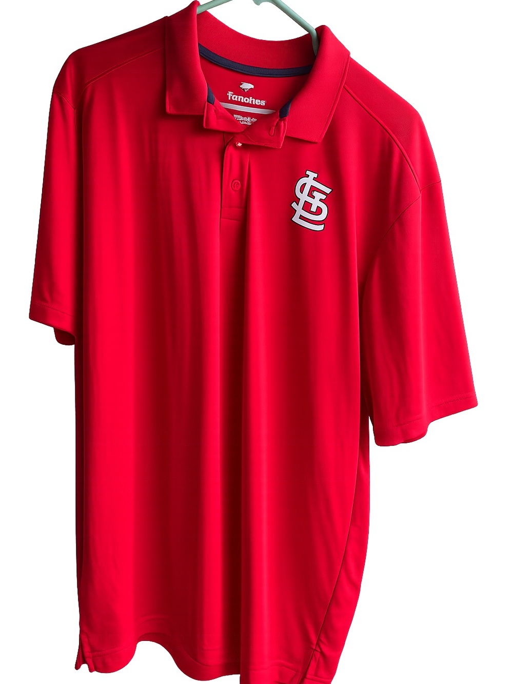 Fanatics Red St. Louis Logo Polo Shirt